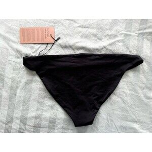 NWT Girlfriend Collective Bikini Bottoms L Large Black NEW